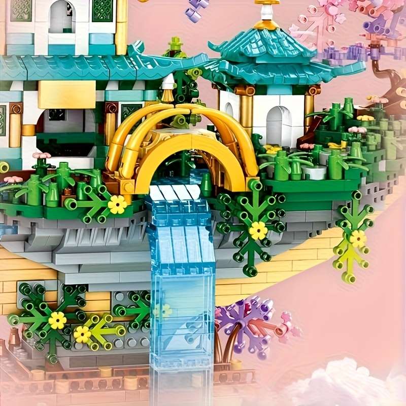 Building Toy Architectural Model Toy Set Model Guanghan Palace