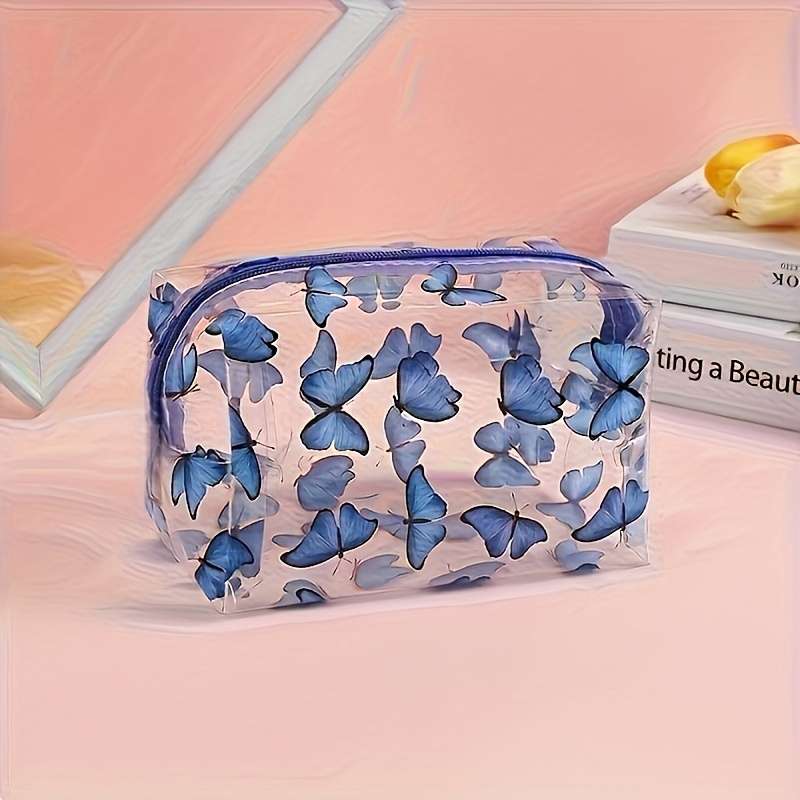 Storage Bag Color Purple Butterfly 2
