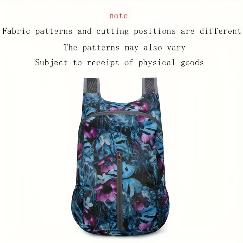 Professional Unisex Outdoor Travel Camping Folding Backpack Ultra Lightweight