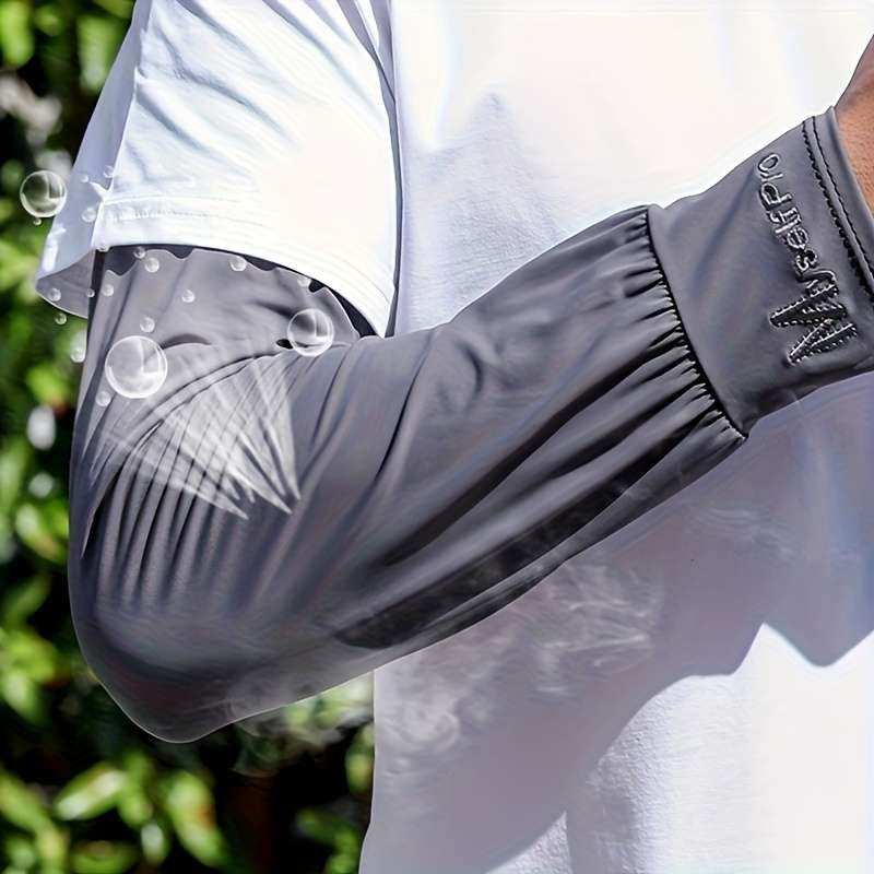 Sunscreen Sleeves Color White Quantity 2Pcs1Pair