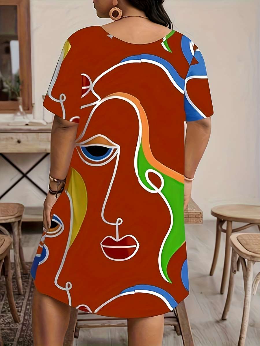 Women S Dress Color Black Size 5Xl