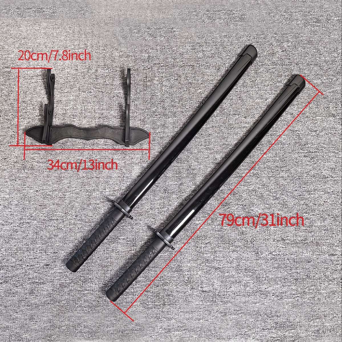 Toy Weapons Quantity 2Pcs Plastic Katana  Add  Shelf