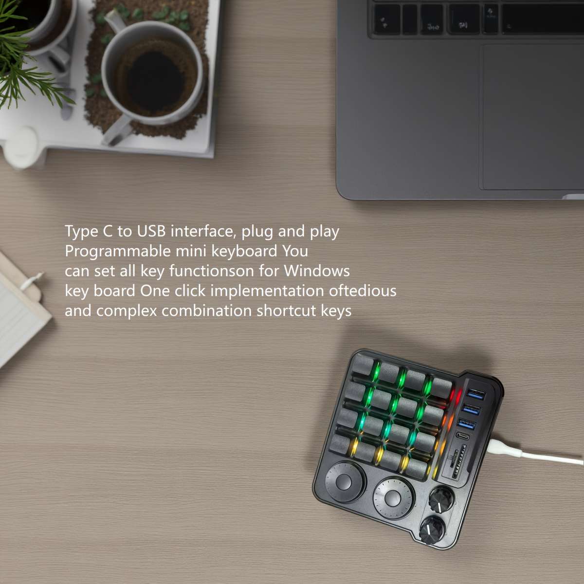 New 16-Key Mechanical Keyboard