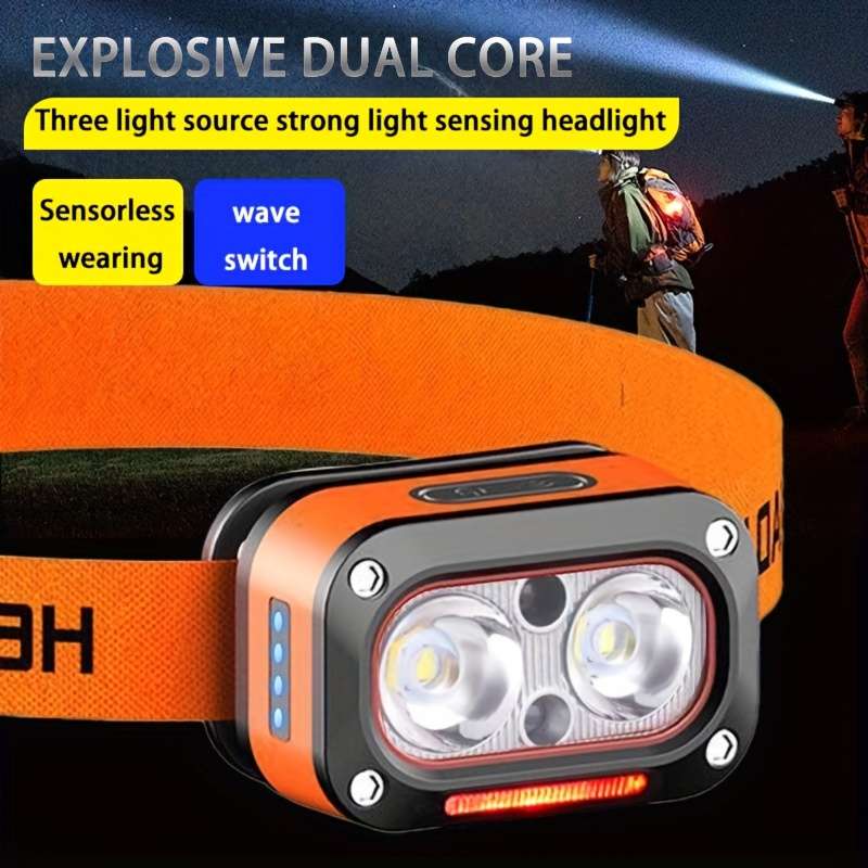 Portable Lamp Color Orange Quantity 2Pcs