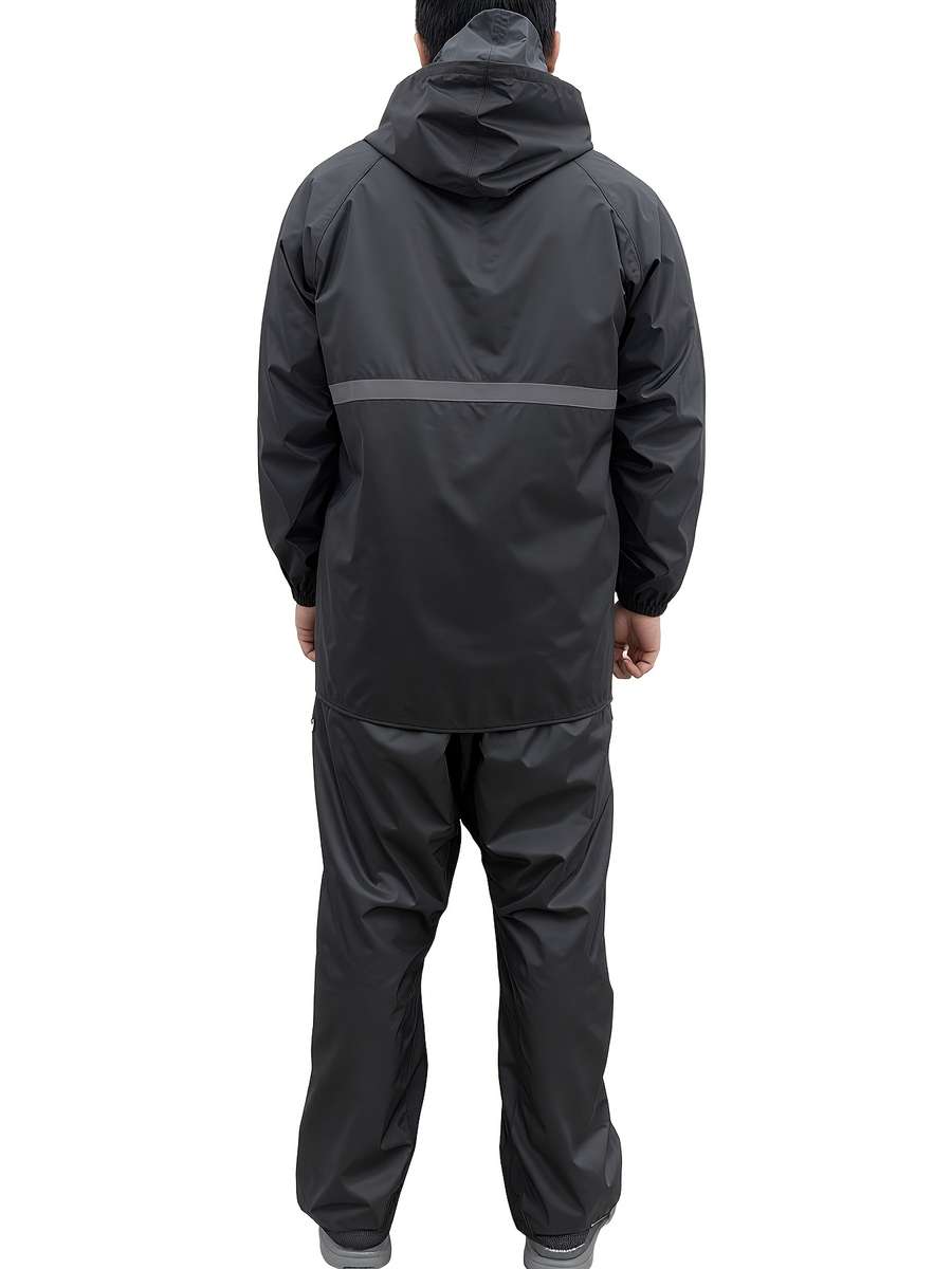 Raincoat Black Size Uk S