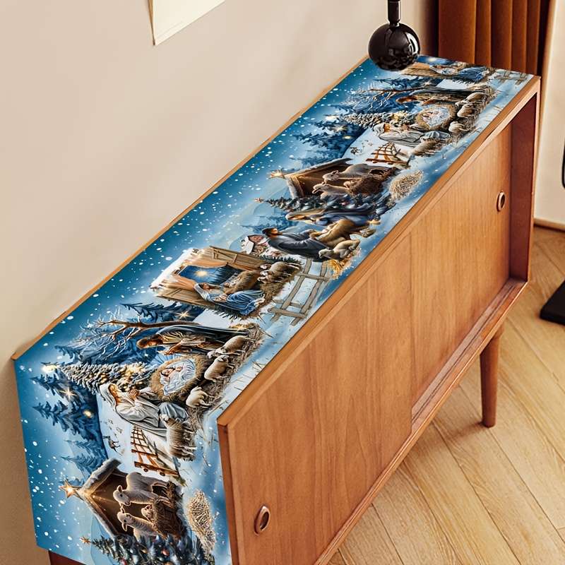 Christmas Tablecloth Quantity 1Pc