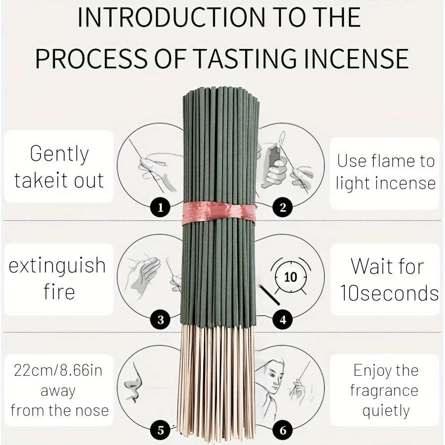 Scenteincense Sti Quantity 10 Pieces Pack White Sage Incense Sticks