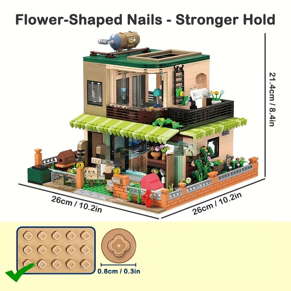 Building Toy Architectural Model Toy Set Model Jlz61007