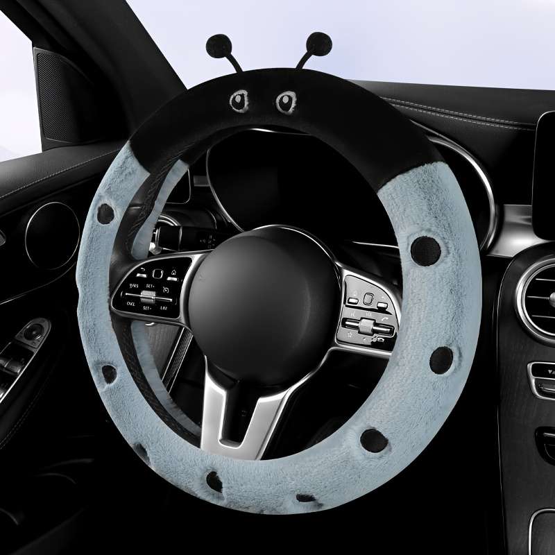 Car Steering Wheel Cover Blue Model Round