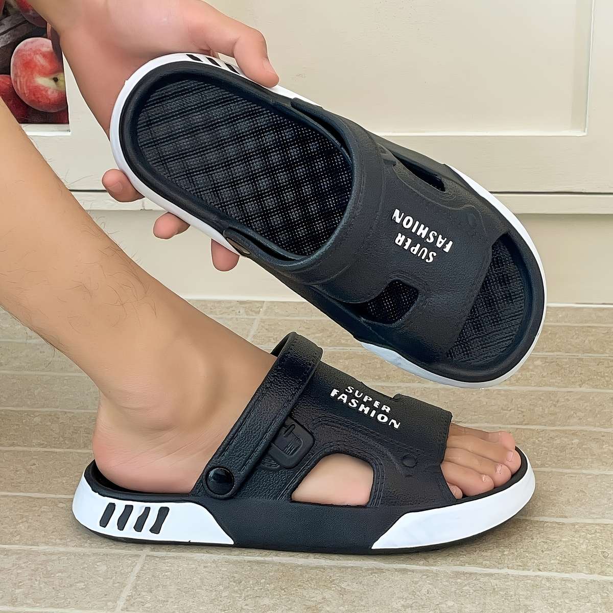 Sandals Color Black Size Uk 5.5 6