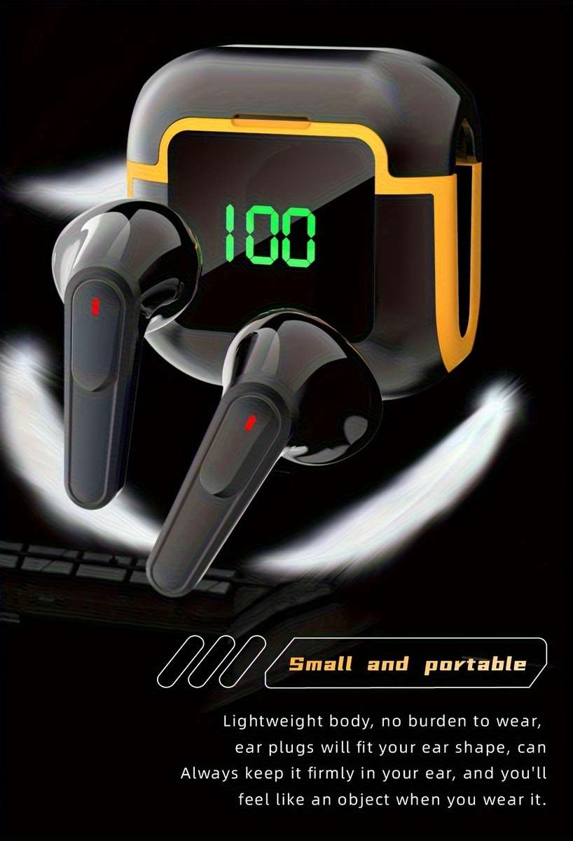Rechargeable Wireless Earbuds Headphones Headset