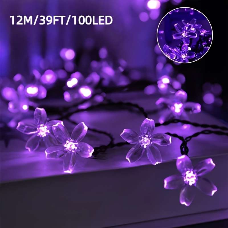 String Lights Color Pink Size7M 23Ft 50Leds