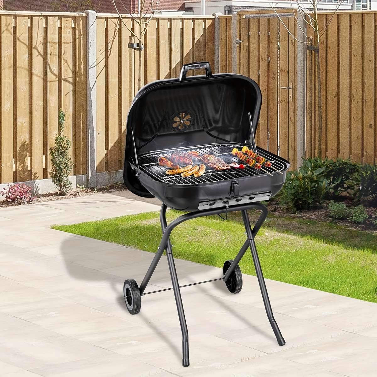 Barbecue Grill Color Black