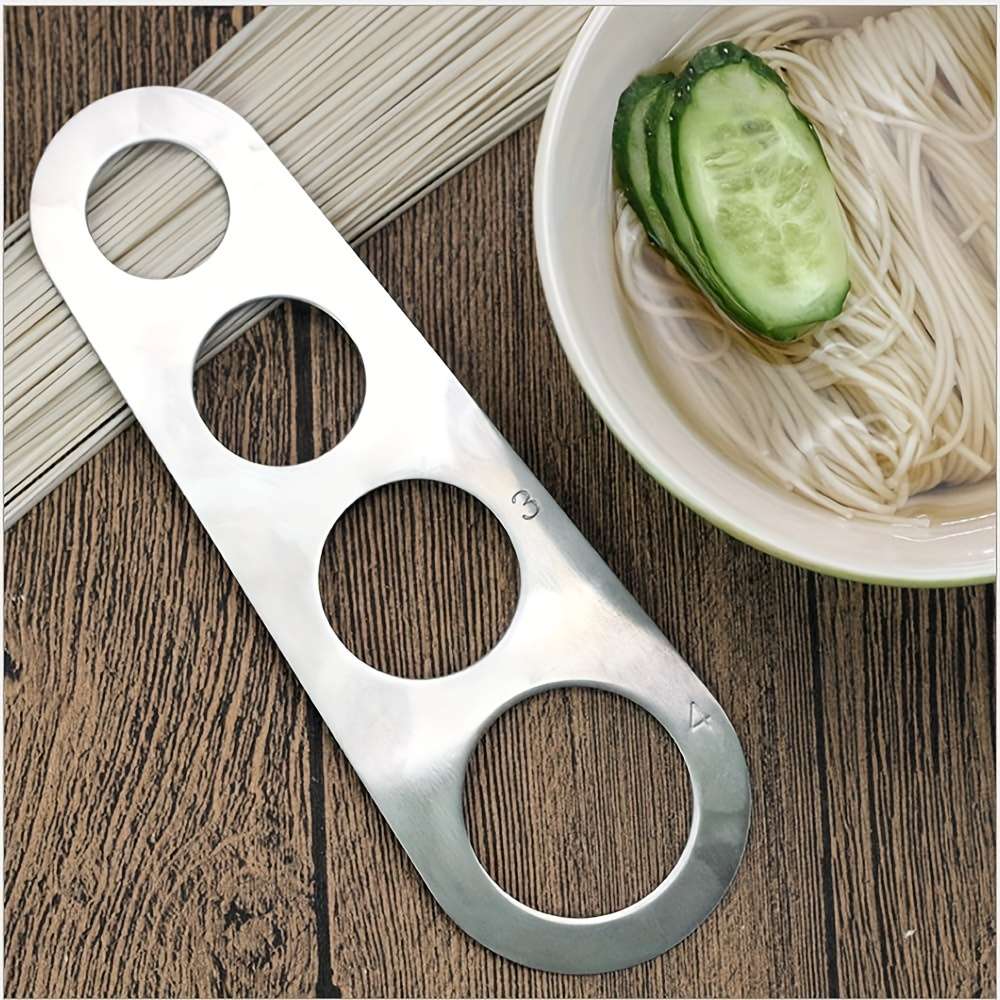 1pc Stainless Steel Pasta Measuring Spoon Durable Kitchen Tool for Portion Control Ideal for