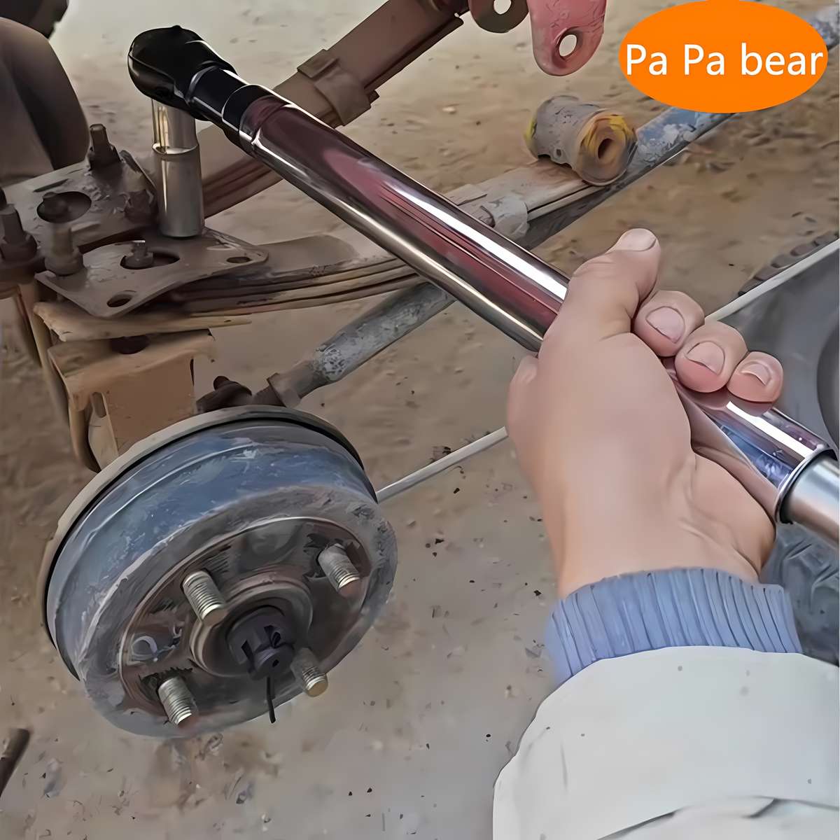 2-in-1 Manual Ratchet Extension Wrench