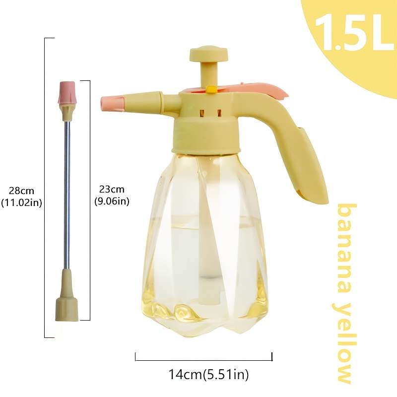 Handheld Pressure Watering Spray Bottle Item