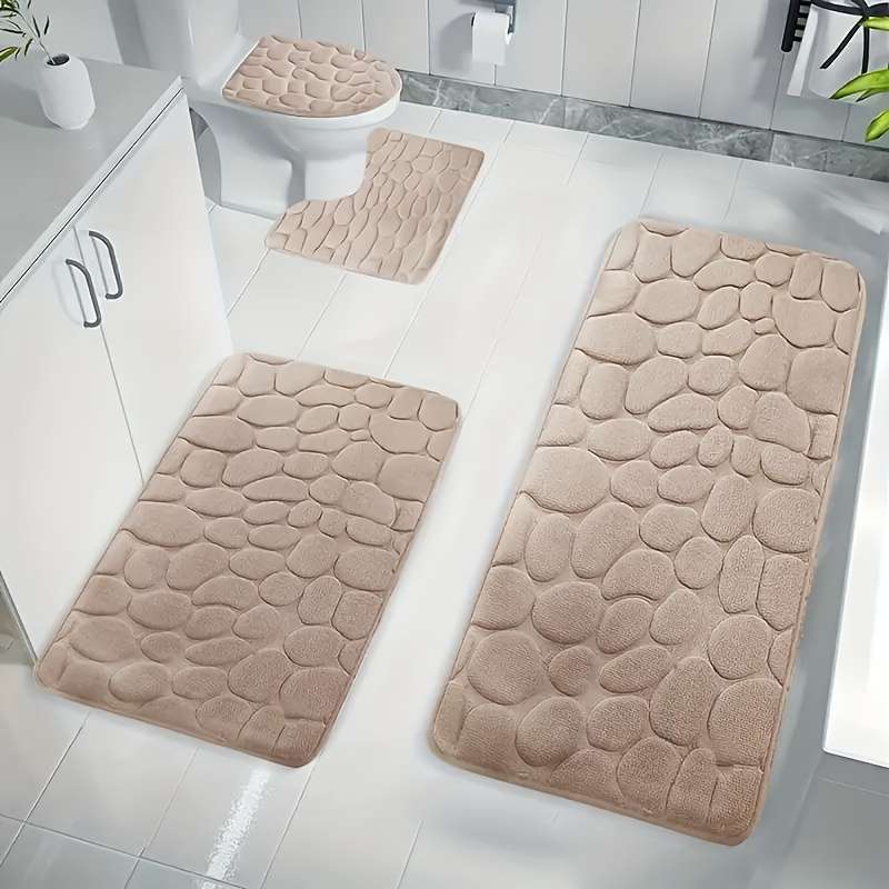 Floor Mats Style Pink Myj 00 Suitable For Bathroom