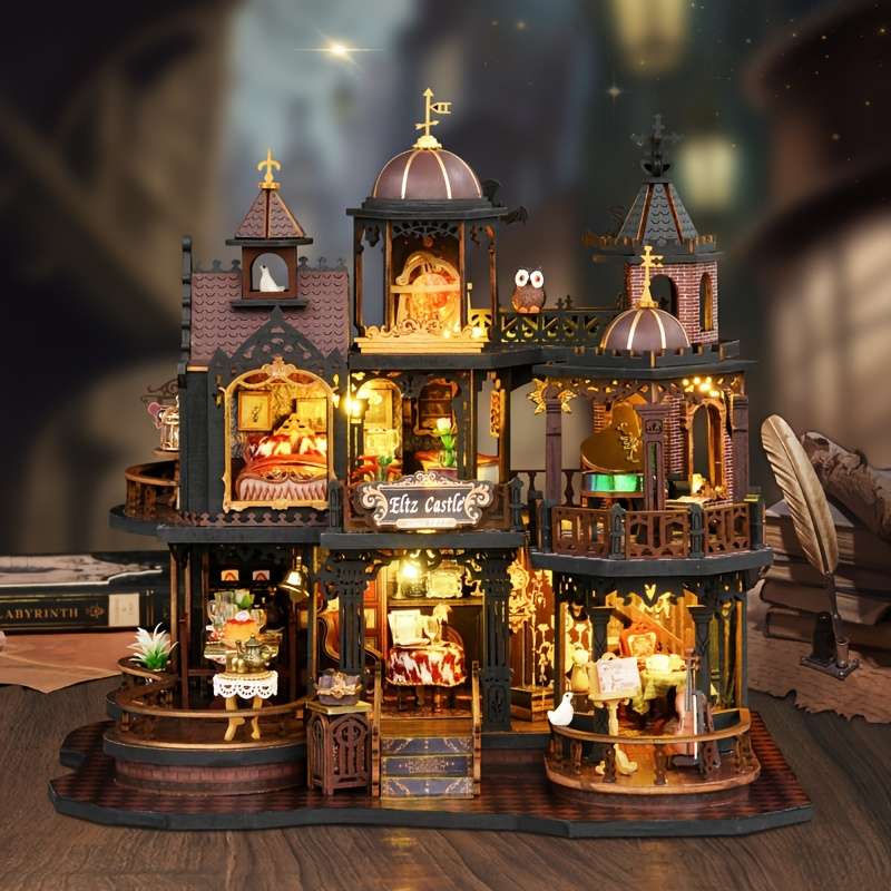 Building Toy Architectural Model Toy Set Style Gothic Edinburgh