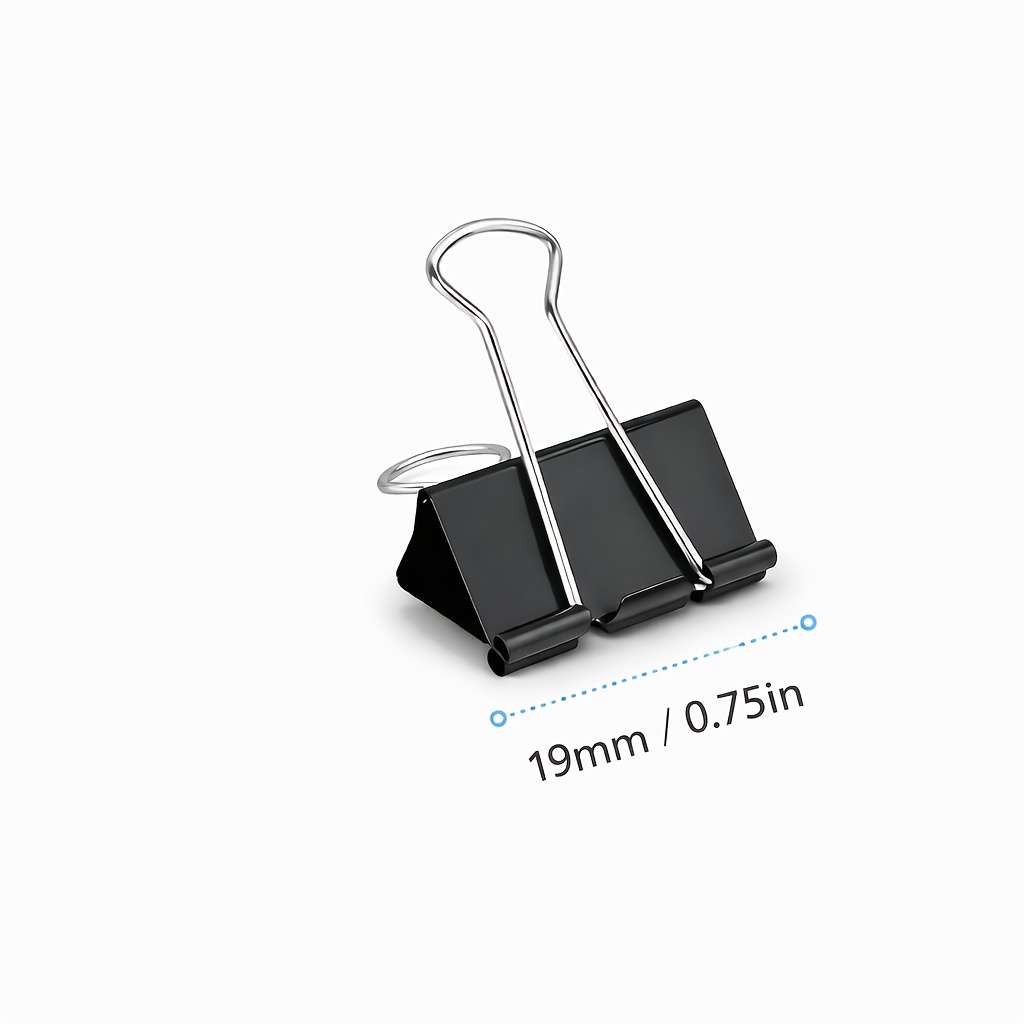 Clip 1.91Cmblack36Pcs