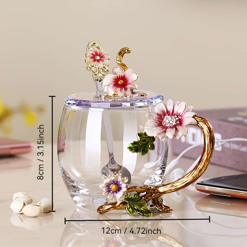 Water Cup Model 320Ml Short Cup   Spoon