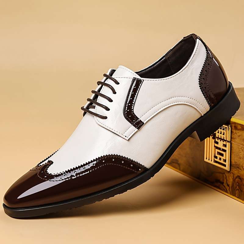 Mens Leather Shoes Color White Sizeuk 9