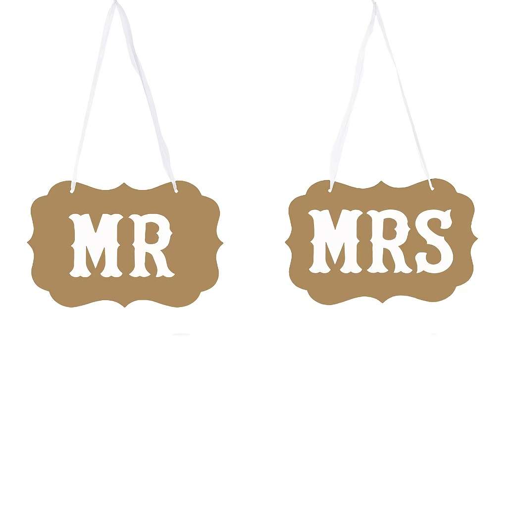 Wedding Supplies Color Black 2Pcs