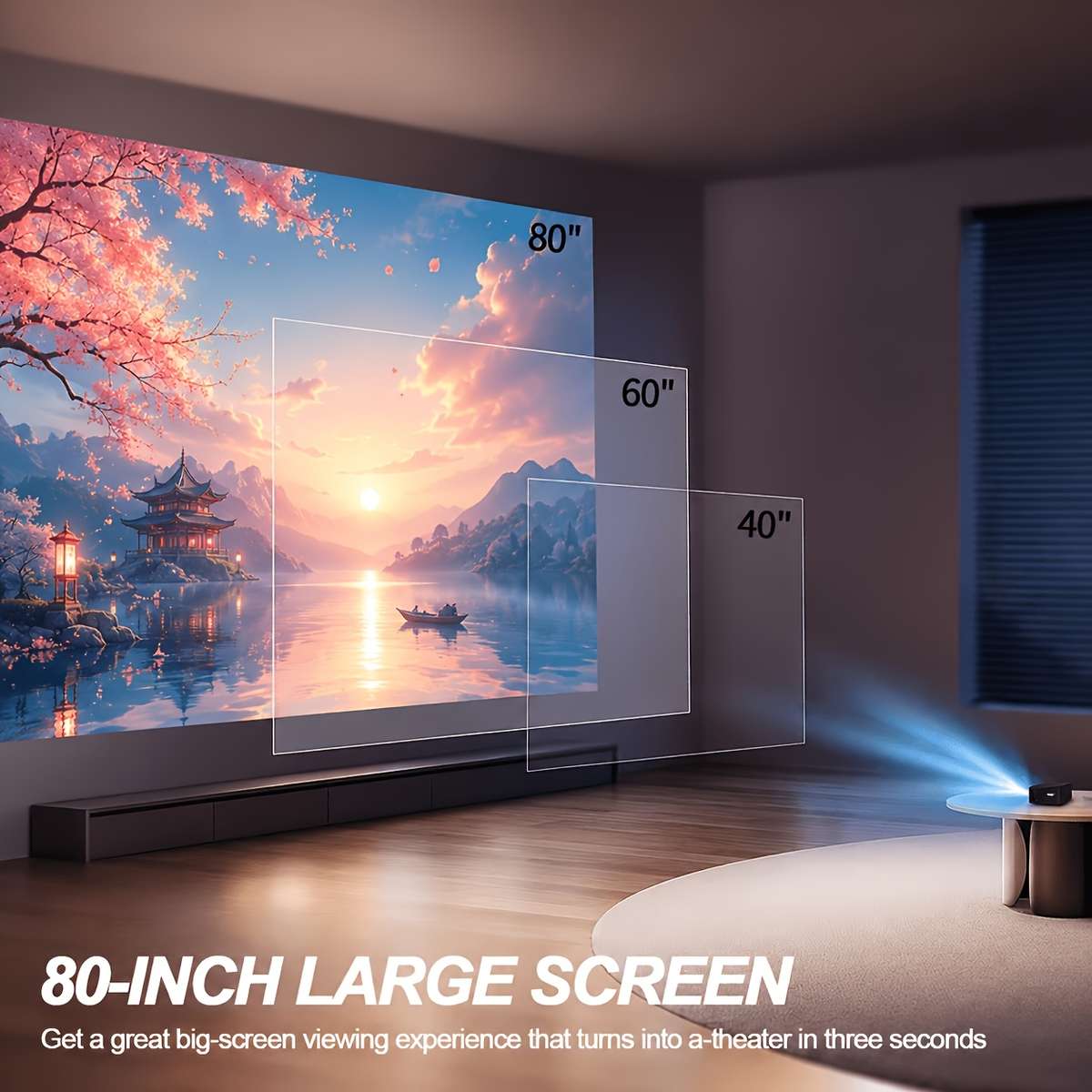 Projector Color Wall Projection Movie