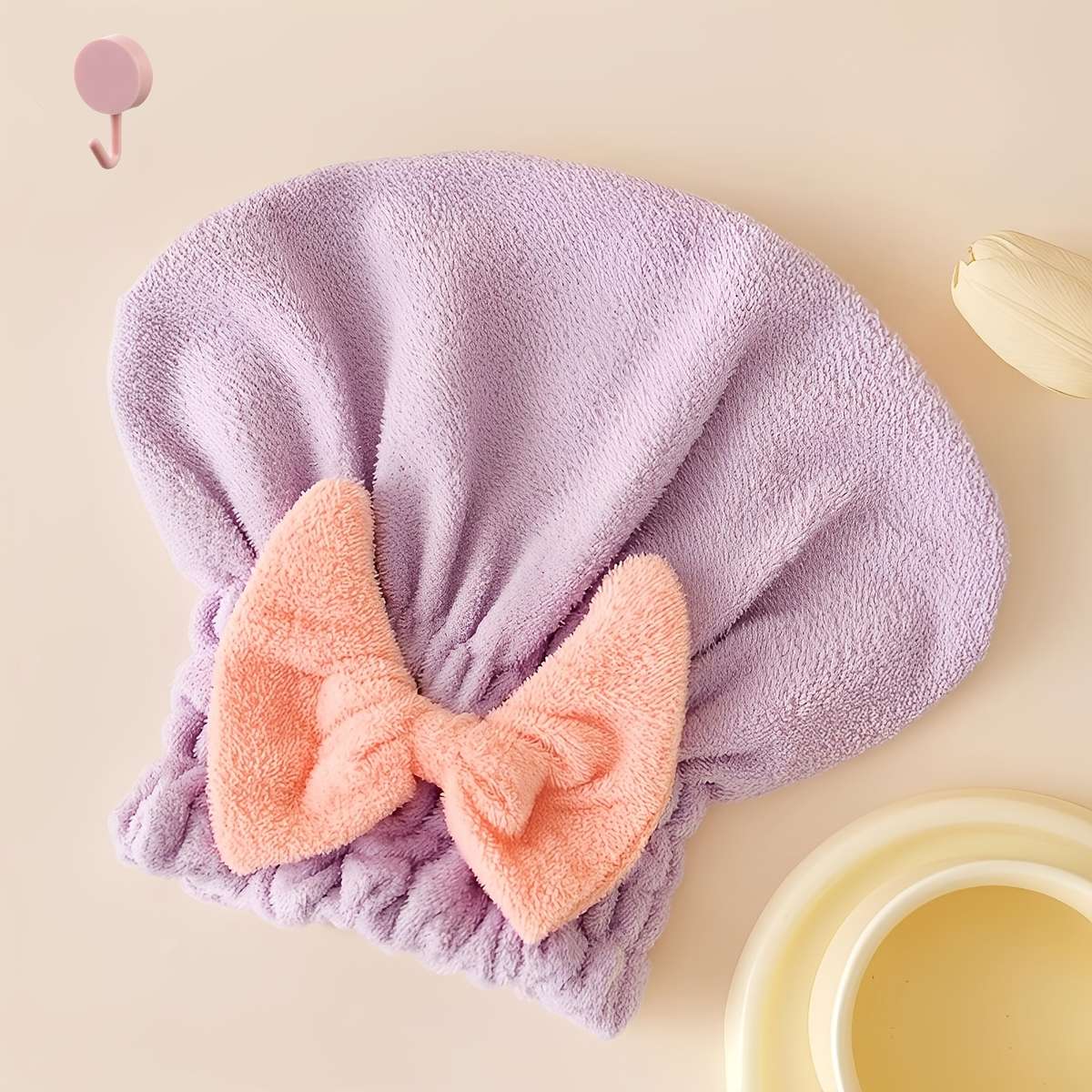 Hair Turban Bluepink Quantity 2Pcs
