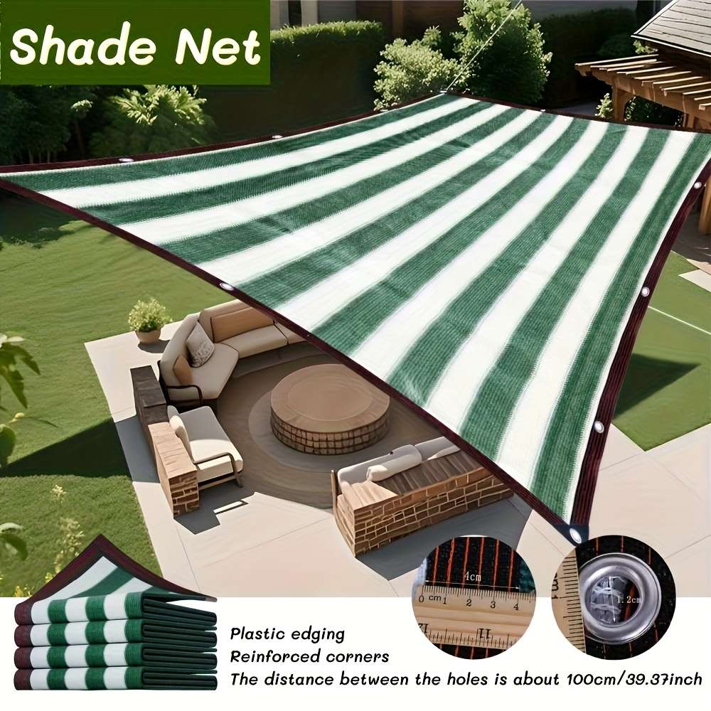 Shade Net Size 5M*5M196.85Inch*196.85Inch Materialpolyethylene