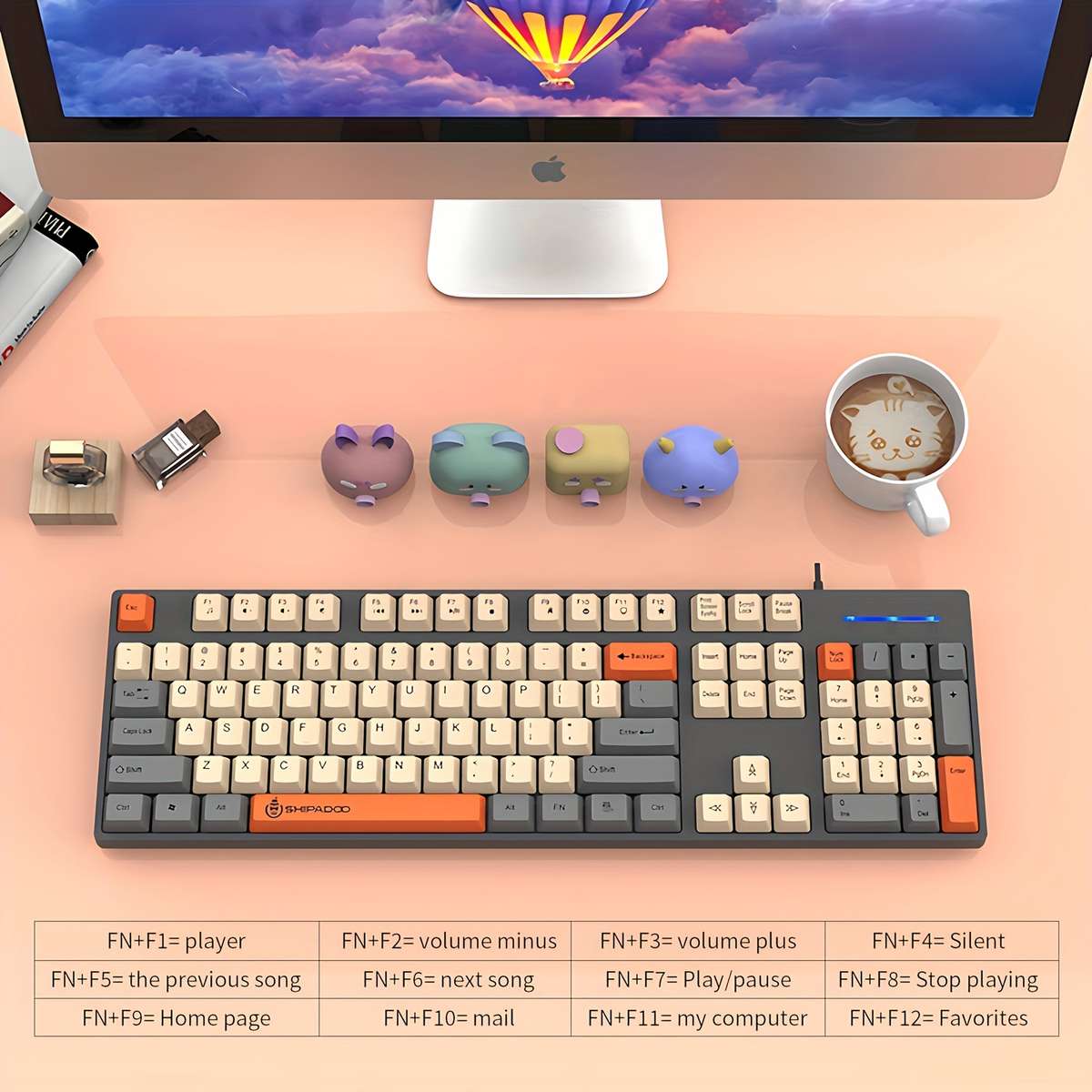 keyboard color Star Gray