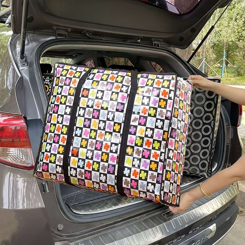 Elite One Extra Large Foldable Moving Bag Dustproof Quilt Storage Reinforced Han