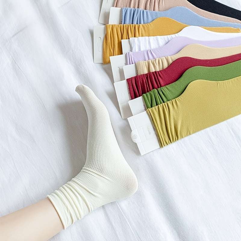 Women S Socks Color 6 Pairs Random Color Mix