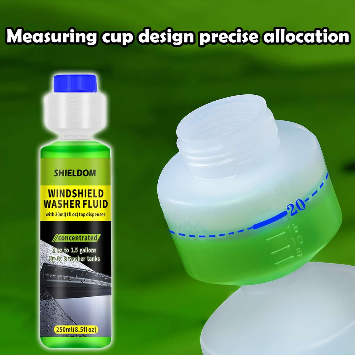 Car Glass Cleaning Capacity 250Ml8.5Oz