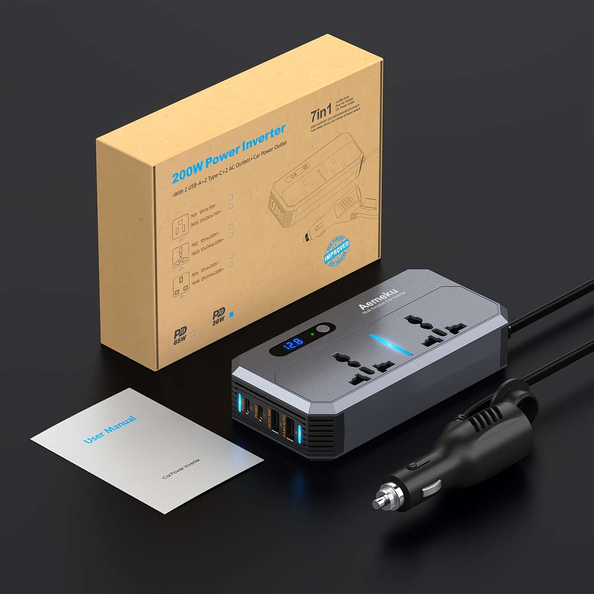 Inverter Model Universal Socket
