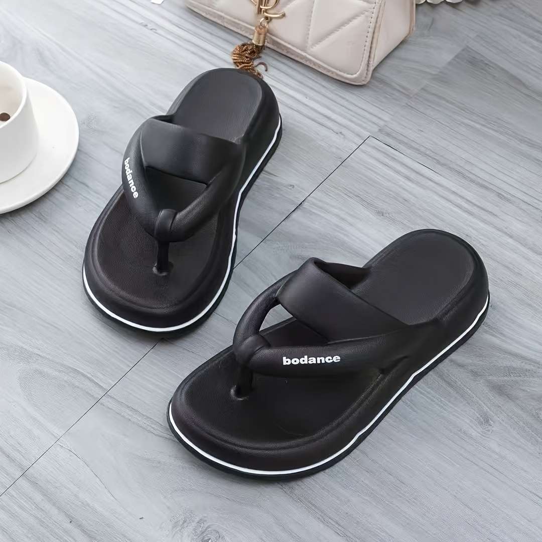 Ladies Summer Flip Flops White Uk 1.5-2