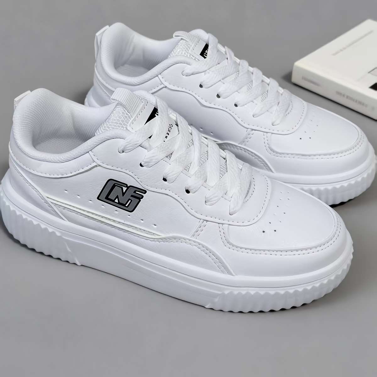 Sneakers Color All White Sizeuk 7