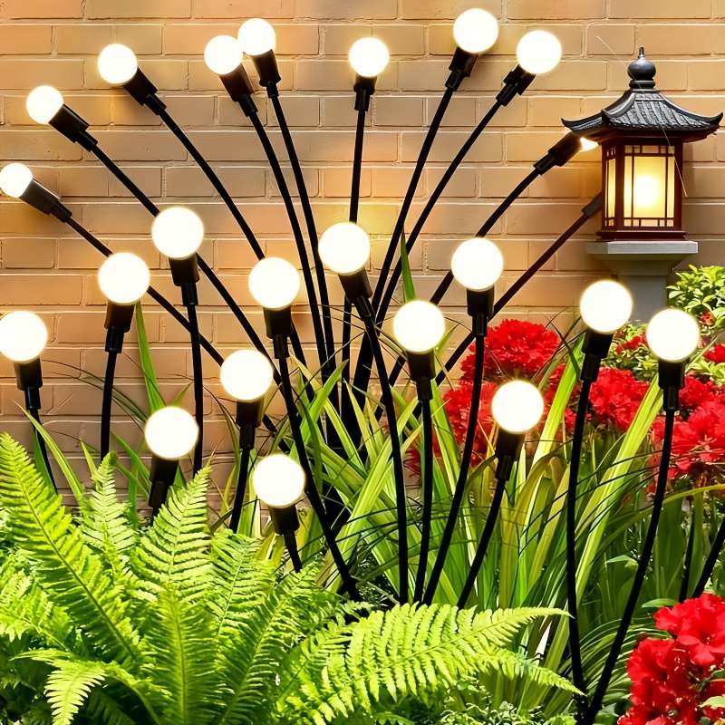Solar Firefly Lawn Garden Lights