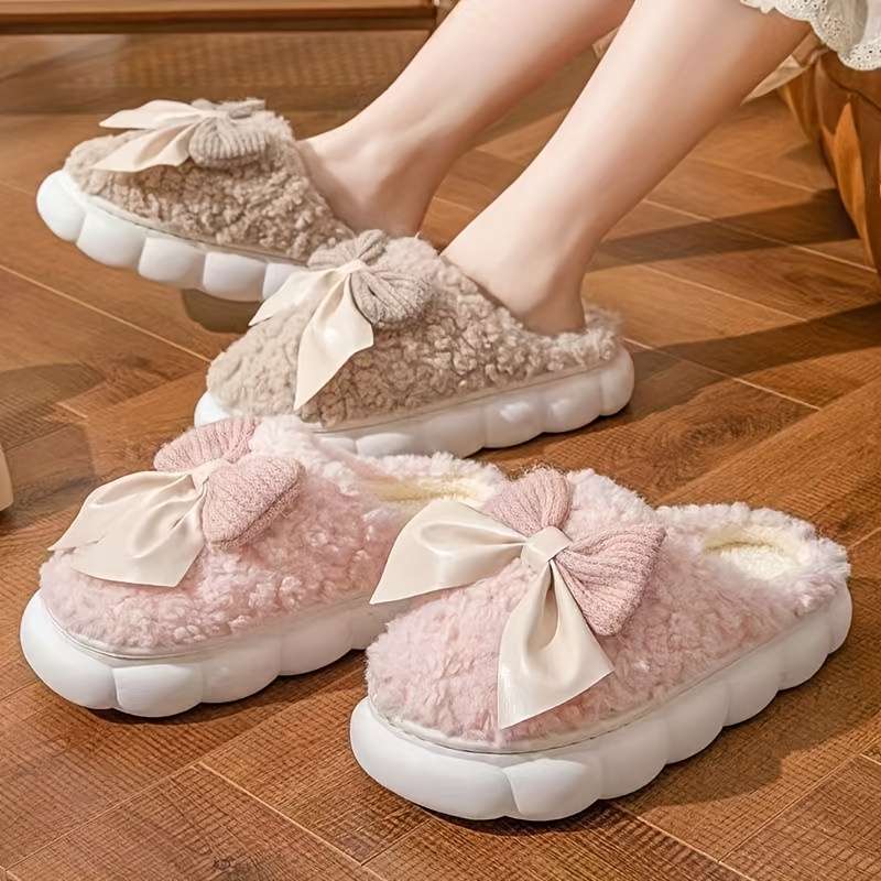Cotton Slippers Color White Sizeuk 4.5-5
