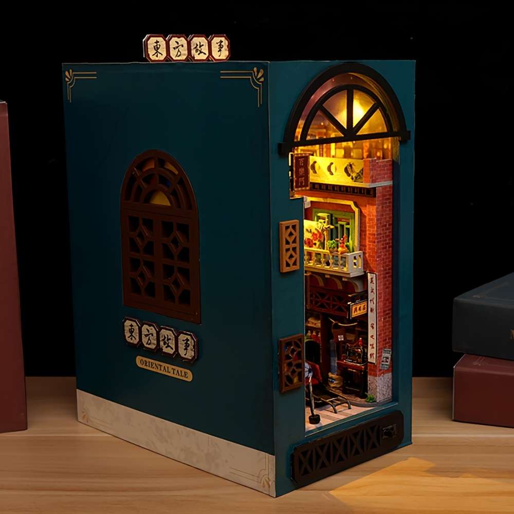 Building Toy Architectural Model Toy Set Style Oriental Story