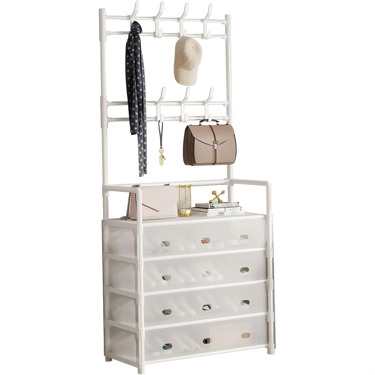 Coat Rack Color White