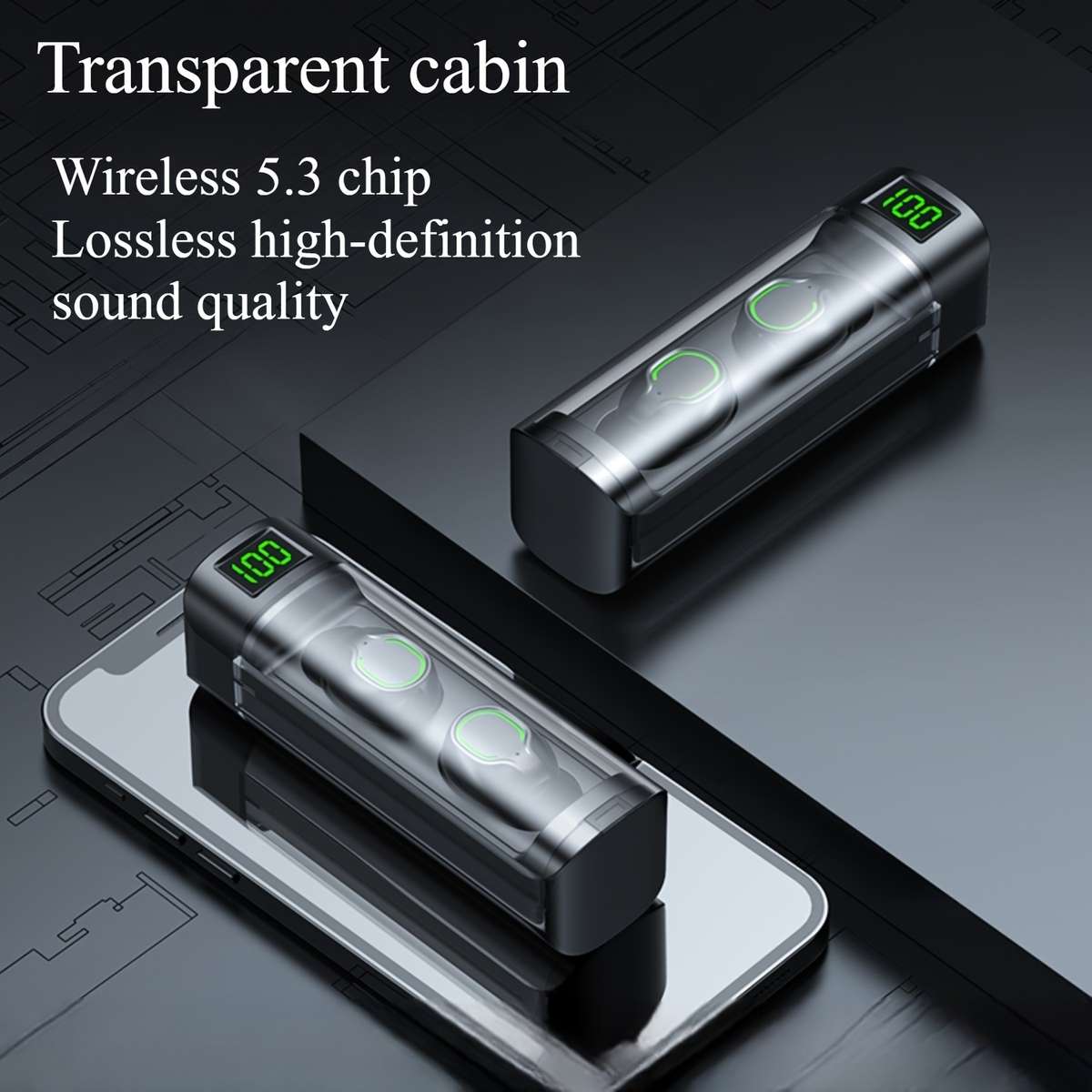 Wireless Headphones Model Bq60