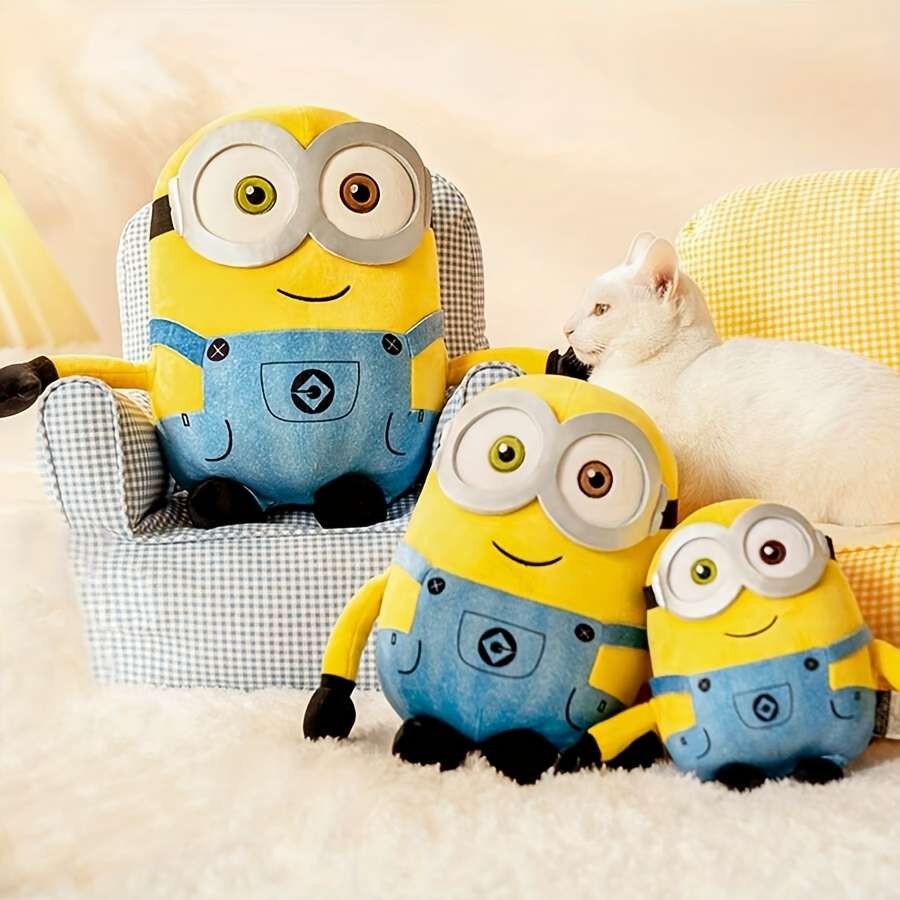 Plush Toyss Model Minion series   22.86 cm Stewart doll