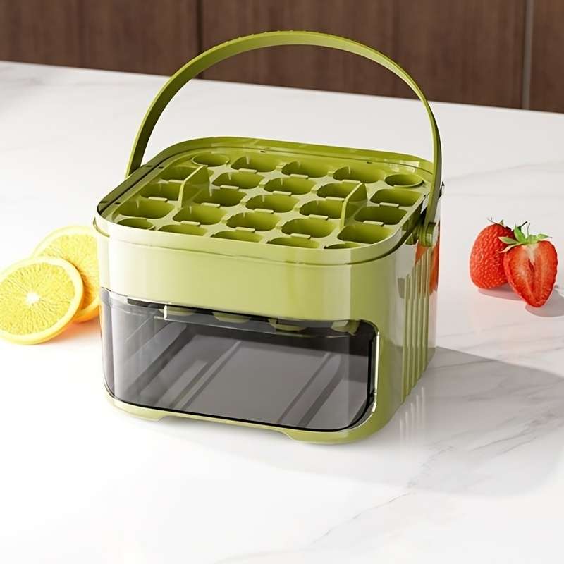 Ice Maker Color Ivory White Model25 Ice Trays For A Single Layer
