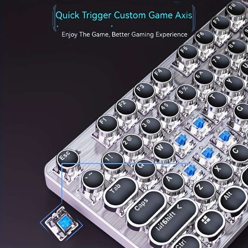 EWEADN TK950 Steampunk Mechanical Keyboard