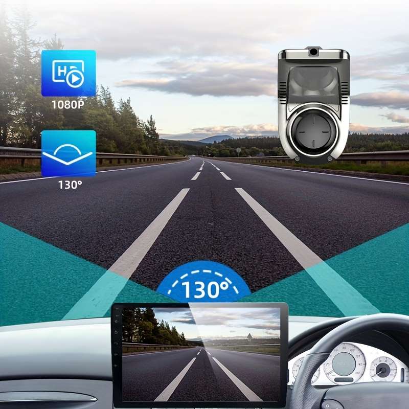 Dashcam Model 1080P Single Lens Supports 64Gb Memory Card Quantity 1Pc