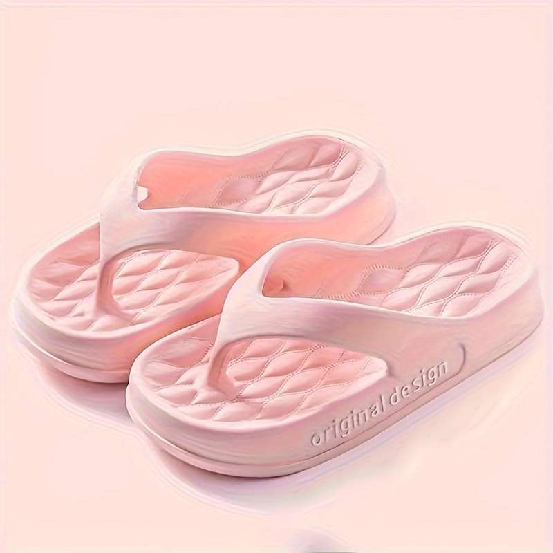 Ladies Summer Flip Flops Grey Uk 7.5-8