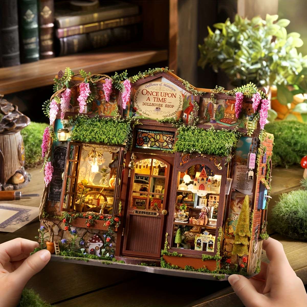 Building Toy Architectural Model Toy Set Items Fairy Tale Kingdom Treasure House