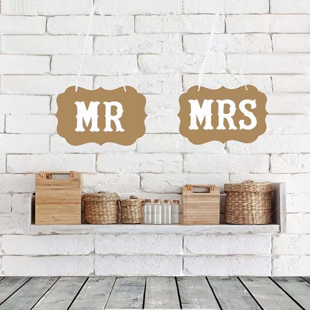 Wedding Supplies Color Black 2Pcs