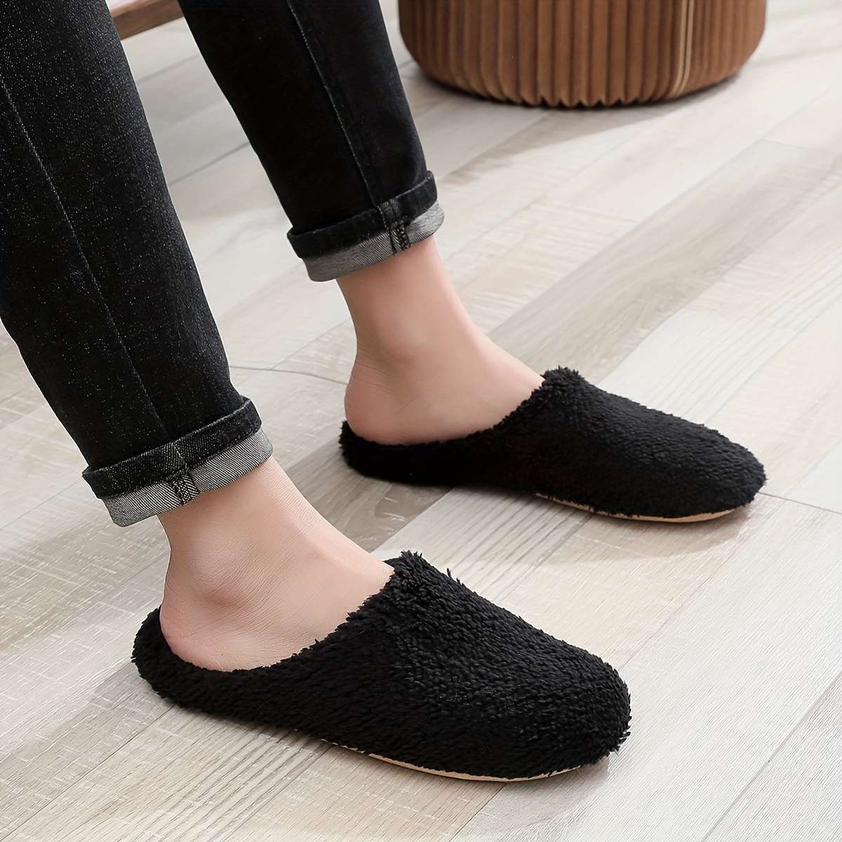 Cotton Slippers Color Blue Sizeuk 5.5-6