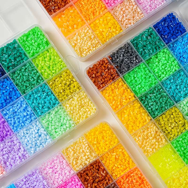 Perler Bead Set 4 Lboxes Toolkit 52000